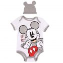 Disney Mickey Mouse Oh Boy Baby Boys Onesie And Hat