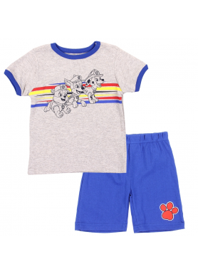 Nick Jr Paw Patrol Toddler Boys Short Set With Chase Marshall And Rubble Free Shipping Houston Kids Fashion Clothing Store