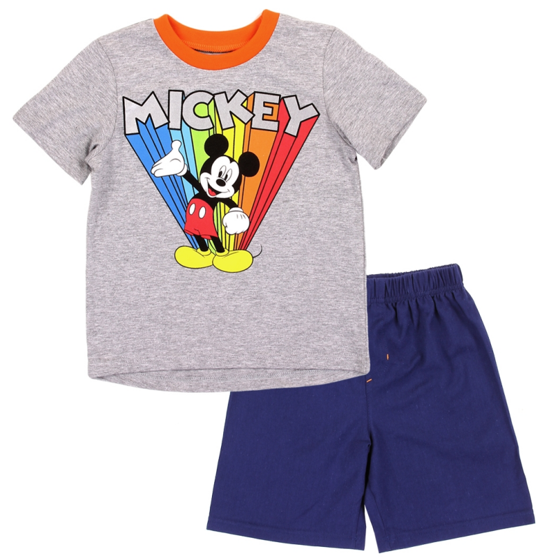 Disney Mickey Mouse Boys Woven Short Set Free Shipping Houston Kids Fashion Clothing Store