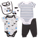 Emporio Baby The Boss Baby Boys 5 Piece Layette Set Free Shipping Houston Kids Fashion Clothing Store
