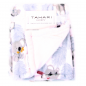 Tahari Baby Boys Super Soft Plush Blanket With Koala Bears