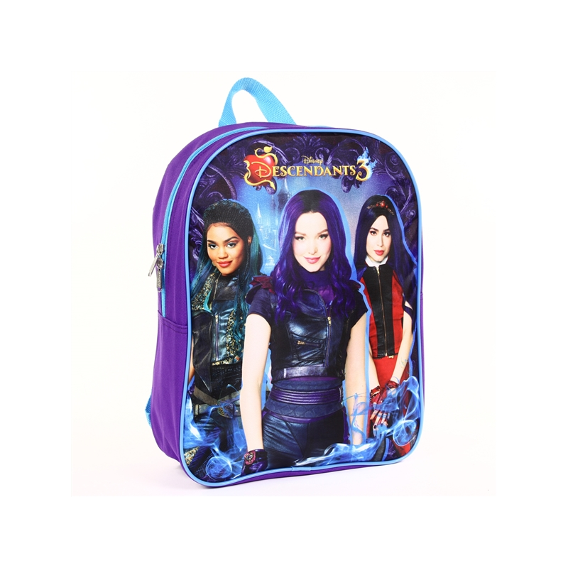 Disney Descendants Mal And Purple Evie Kids School Backpack