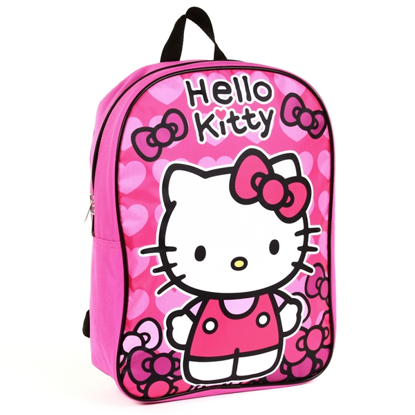 Hello Kitty Pink Bow Large Backpack Girls School Bag