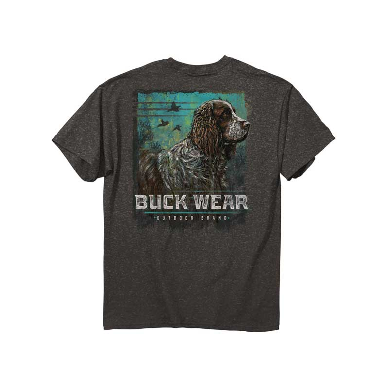 Buck Wear Painted Splatter Cocker Spaniel Adult Shirt Free Shipping Houston Kids Fashion Clothing Store