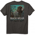 Buck Wear Painted Splatter Cocker Spaniel Adult Shirt