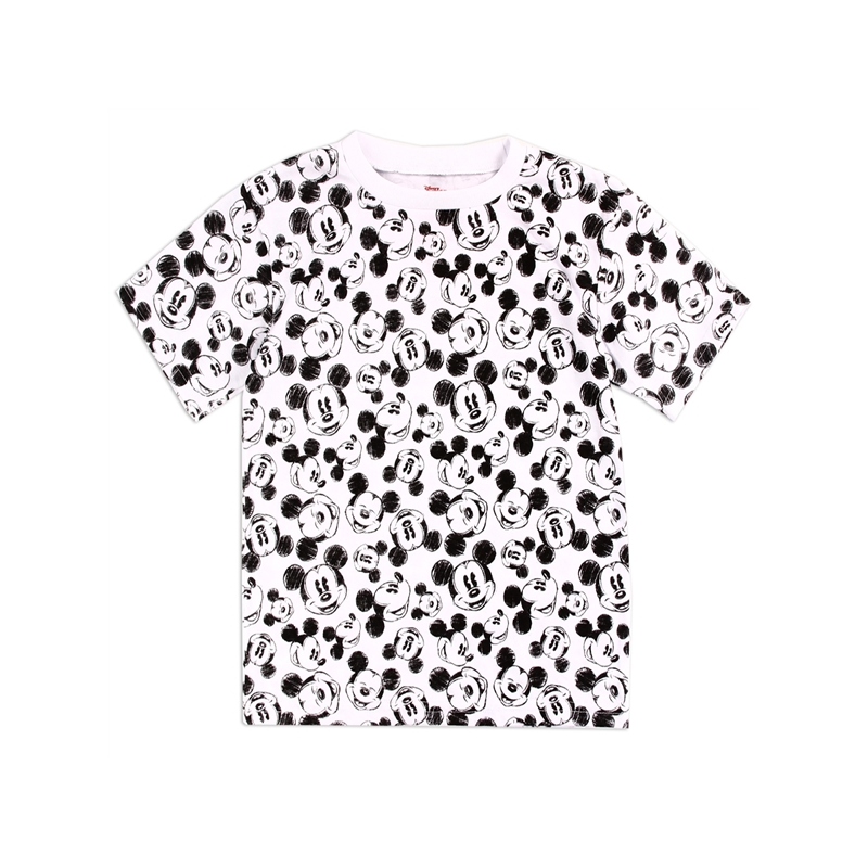 Disney Mickey Mouse Black And White All Over Print Boys Shirt Free Shipping Houston Kids Fashion Clothing Store