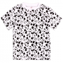 Disney Mickey Mouse Black And White All Over Print Boys Shirt