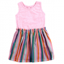 Emporio Baby Pastel Stripes Girls Infant Dress