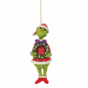 Dr Seuss How The Grinch Who Stole Christmas Grinch Holding Wreath Ornament