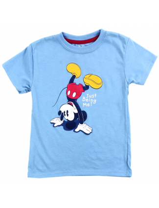 Disney Mickey Mouse Just Being Me Toddler Boys Shirt Free Shipping Houston Kids Fashion Clothing 