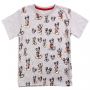 Disney Mickey Mouse All Over Mickey Print Boys Shirt Free Shipping Houston Kids Fashion Clothing Store
