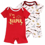 Wizarding World Of Harry Potter I'm A Keeper 2 Romper Set Free Shipping Houston Kids Fashion Clothing Store