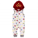 Harry Potter Hooded Zip Up Romper