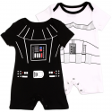 Star Wars Darth Vader And Stormtrooper Baby Boys Romper Set