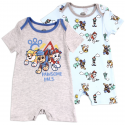 Nick Jr Paw Patrol Pawsome Pals Romper Set With Chase Marshall Rubble