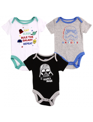 Star Wars Eat Sleep Rule The Galaxy Repeat 3 Piece Onesie Set Free Shipping Houston Kids Fashion Clothing