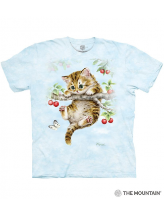 The Mountain Cherry Kitten Kids Shirt Free Shipping Houston Kids Fashion Clothing