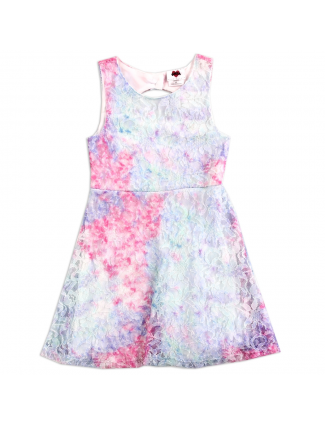 Girls RMLA Sea Foam Tie Dye Lace Dress Free Shipping Houston Kids Fashion Clothing Store