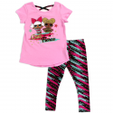 LOL Surprise Cute But Fierce Girls Legging Set Free Shipping Houston Kids Fashion Clothing Store
