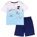 Blue Theory Shark Boys Short Set Free Shipping Houston Kids Fashion Clothing 