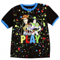Disney Pixar Toy Story Made To Play Boys Shirt With Woody Buzz And Forky