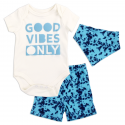Weeplay Baby Boys Good Vibes Only 3 Piece Baby Boys Layette Set Free Shipping Houston Kids Fashion Clothing Store