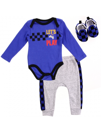 Bloomin Baby Let's Play 3 Piece Pants Set Free Shipping Houston Kids Fashion Clothing Store
