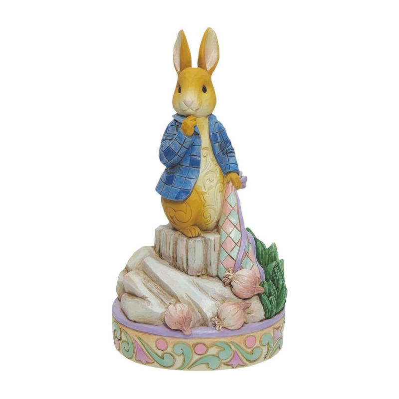 Jim Shore Beatrix Potter Peter Rabbit With Watering Can Figurine Free  Shipping