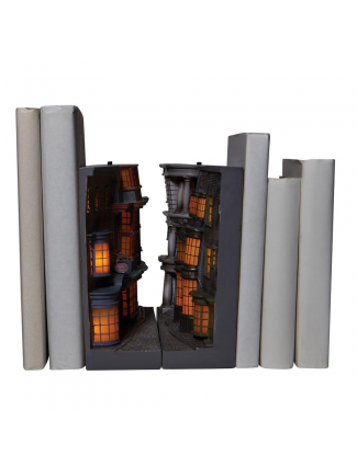Enesco Gifts Wizarding World of Harry Potter Diagon Alley Light Up Bookend Free Shipping Houston Kids Fashion Clothing