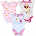 Baby Shark 3 Piece Baby Girls Onesie Set Free Shipping Houston Kids Fashion Clothing Store