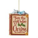 Enesco Gifts Heartwood Creek Jim Shore Twas the Night Book with Mouse Ornament Free Shipping