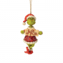 Enesco Gifts Jim Shore Dr Seuss How The Grinch Who Stole Christmas Naughty OR Nice Ornament Free Shipping