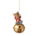 Tails With Heart Christmas Ornament Bell Mouse Ornament