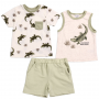 Bon Bebe Big Smiles Wild Child Infant Boys Short Set Free Shipping Houston Kids Fashion Clothing