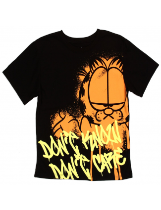 Garfield Don't Know Don't Care Boys Shirt Free Shipping Houston Kids Fashion Clothing