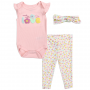 Bon Bebe Made With Love 3 Piece Set Onesie Pants Headband Free Shipping Houston Kids Fashion Clothing