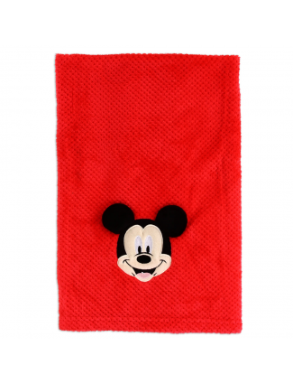 Disney Mickey Mouse Fleece Baby Blanket With Applique Free Shipping Houston Kids Fashion Clothing