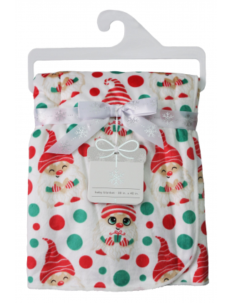 Babiy's First Christmas Plush Baby Blanket Free Shipping Houston Kids Fashion Clothing