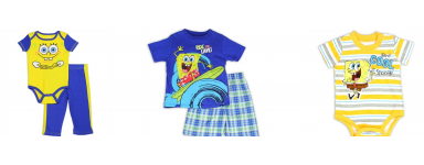 Nick Jr Sponge Bob Boys Clothes
