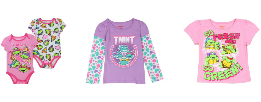 Kids Fashion - Teenage Mutant Ninja Turtles Girls Clothes Free Shipping