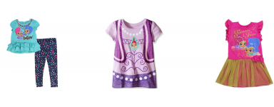 Nick Jr Shimmer And Shine Girls Clothes