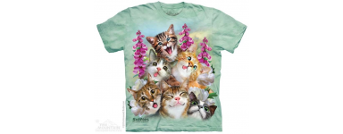 The Mountain Artwear Cats And Kittens Girls Shirts