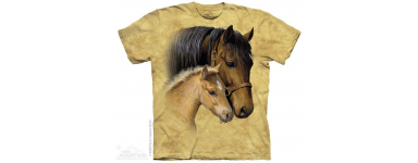 The Mountain Artwear Horses Girls Shirts